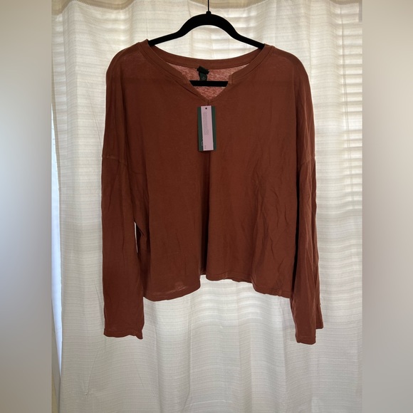 Tops - Target rust long sleeve